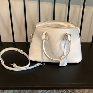 New Maison Margiela White Italian leather purse